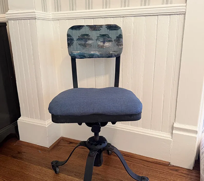 Antique Remington Rand Steel Industrial Chair